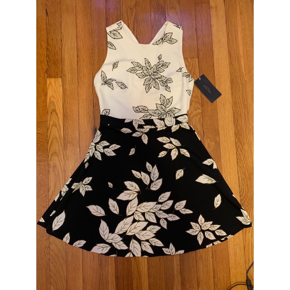 Floral Fit and Flare Dress